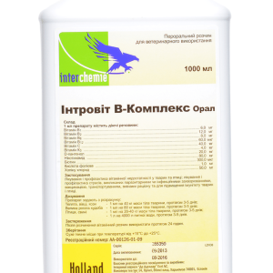 Інтровіт В - Комплекс Орал 1 л, Interchemie