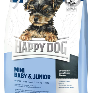 Happy Dog Mini Baby & Junior корм для цуценят з 4-го тижня до 12 місяців, 4 кг