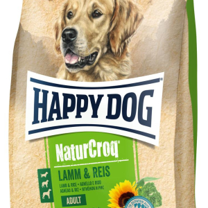 Happy Dog NaturСroq Lamm Reis корм для собак з чутливим травленням (ягня і рис), 15 кг