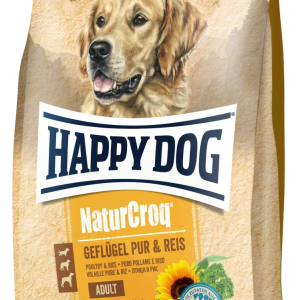 Сухий корм Happy Dog NaturCroq Geflugel Pur&Reis для дорослих собак (птиця та рис), 11 кг