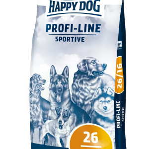 Happy Dog PROFI-LINE SPORTIVE 26/16 сухий корм для собак всіх порід з підвищеною потребою в енергії, 20 кг