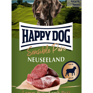 Happy Dog вологий корм для собак з ягням Sens Pure Lamm, 200 г