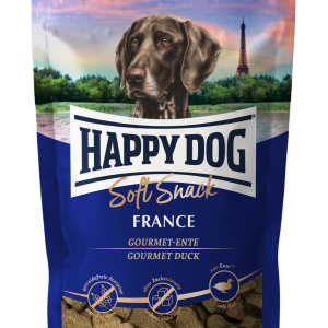 Ласощі Happy Dog Soft Snack France для собак великих порід (страус/картопля), 100 г