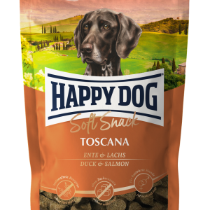 Ласощі Happy Dog Soft Snack Toscana для собак (качка/лосось), 100 г