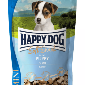 Ласощі Happy Dog Soft Snack Mini Puppy для цуценят дрібних порід (лосось/кролик), 100 г