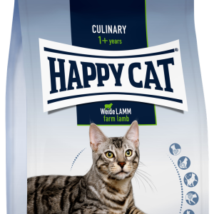 Happy Cat Culinary Weide Lamm сухий корм для дорослих кішок з чутливим травленням з ягням, 300 г