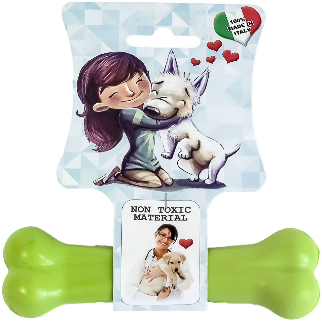 Іграшка кістка Slurpy-Toy 1 для собак, 12 см