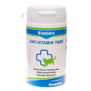 Вітамінний комплекс Canina Cat-Vitamin Tabs для кішок, 125 г / 250 шт