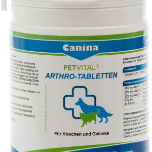 Canina Petvital Arthro-Tabletten для прискорення регенерації та відновлення суглобів, 180 таблеток