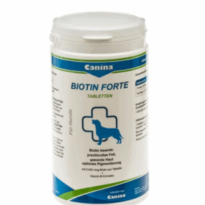 Добавка Canina Biotin Forte для шкіри та вовни собак, 210 таблеток (700 г)