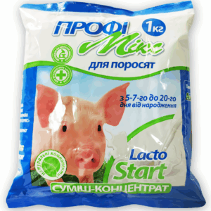 ПрофиМилк Лакто Старт для поросят до 20 дней (заменитель молока для поросят), 1 кг