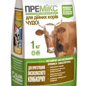 Премікс Чудо для дійних корів, 1 кг O.L.KAR.