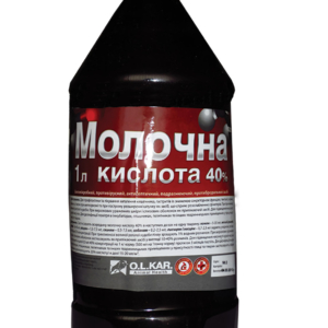 Молочна кислота 40% флакон 1 л