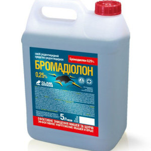 Бромадіолон 0.25% 5 л O.L.KAR