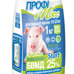 БВМД профимикс старт 25% для поросят 10-25 кг, 1 кг
