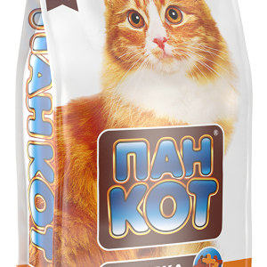 Корм для кішок Пан Кіт сухий з куркою, 400 г