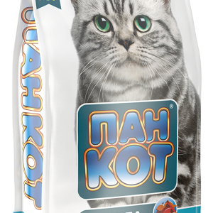 Корм для кішок Пан Кіт сухий з рибою, 400 г