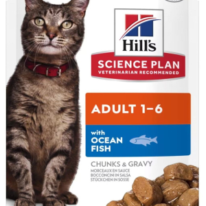 Павуч Hills Хіллс Science Plan Adult (океанічна риба) вологий корм для дорослих кішок 85 г