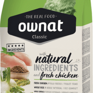 Сухий корм для котів Ownat (Овнат) Classic Hairball (Cat) 1.5 кг для виведення шерсті