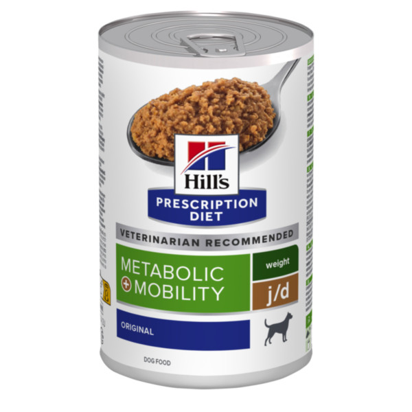 Хіллс Hill’s PRESCRIPTION DIET Metabolic + Mobility зниження ваги і підтримка суглобів (консерва), 370 г
