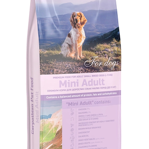 Сухий корм Carpathian Pet Food Mini Adult для дорослих собак малих порід вагою до 11 кг, 3 кг