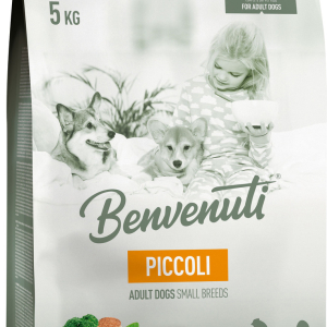 Сухий корм для дорослих собак малих порід Бенвенуті Benvenuti Piccoli з куркою 5 кг