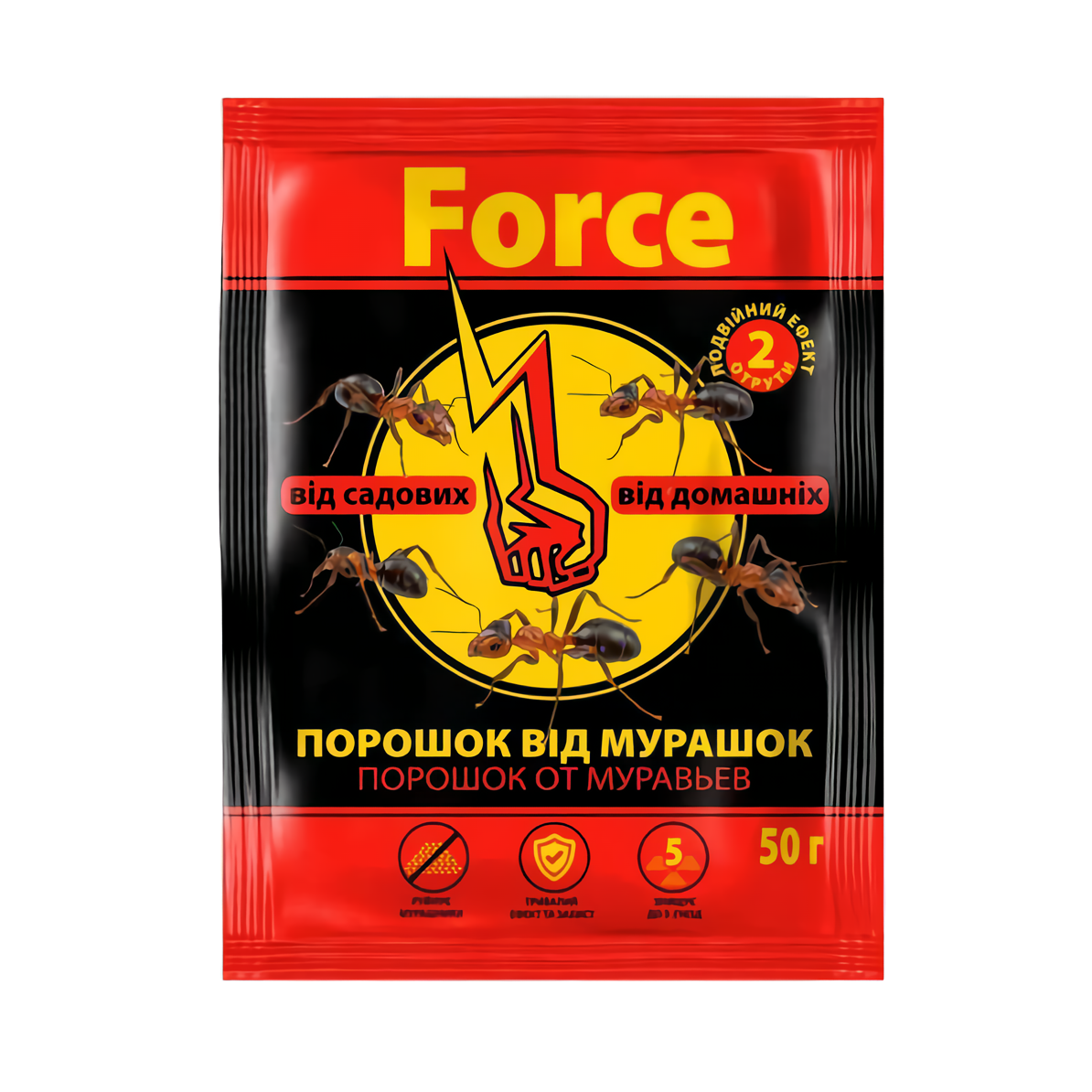 Порошок від мурах 50 г Force
