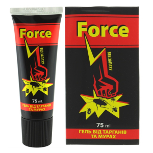Гель від тарганів і мурах Force 75 мл