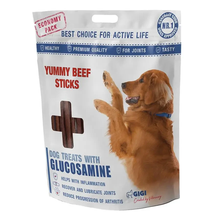 Смаколики GiGi "Апетитні палички з яловичини" / ласощі Yummy Beef Sticks 340 г