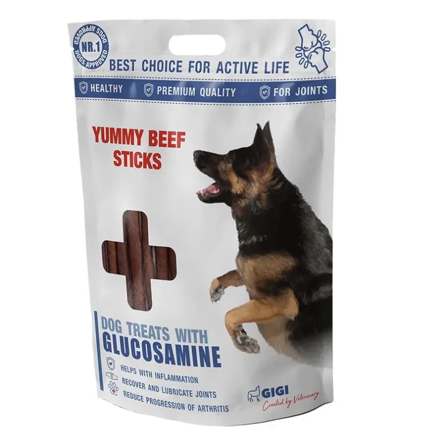 Смаколики GiGi "Апетитні палички з яловичини" / ласощі Yummy Beef Sticks 85 г