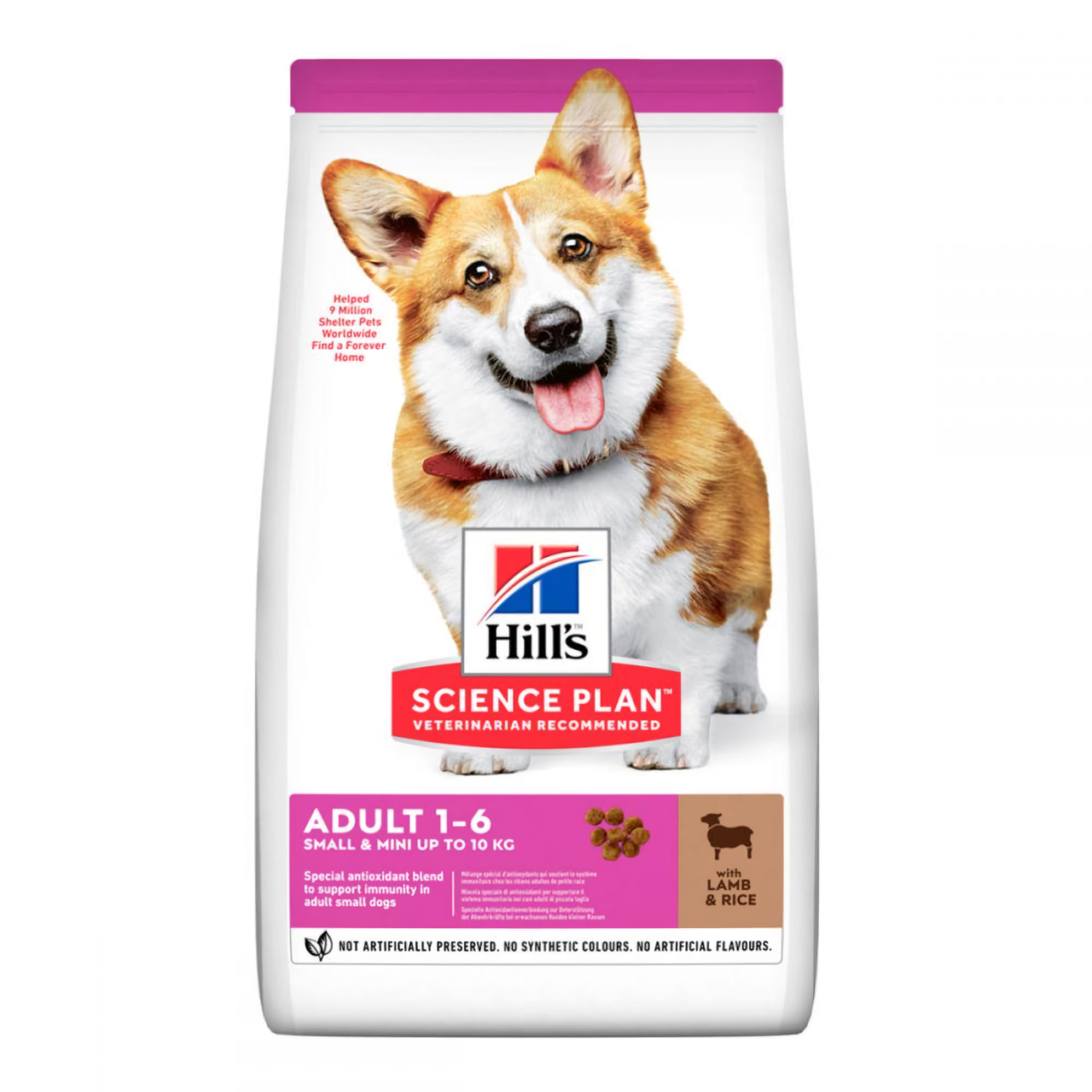 Сухий корм для собак Хіллс Hills SP Adult 6 кг міні і малих порід у віці від 1 до 6 років з ягням