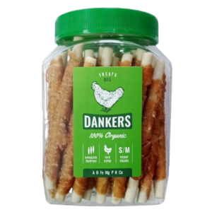 Смачні ласощі Dankers кальцієва паличка з філе курки для собак, 500 г