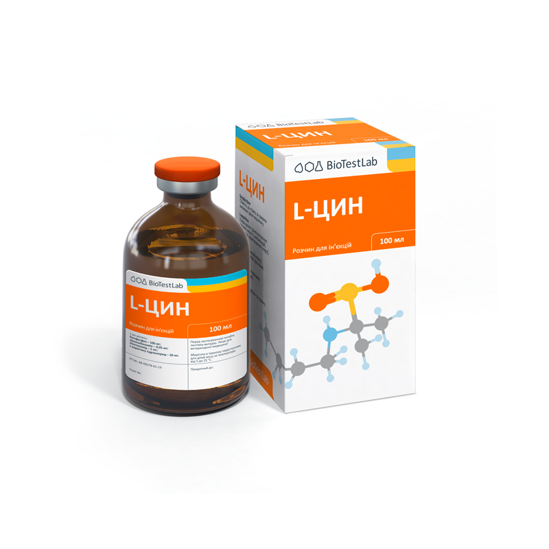 L-Цин 100 мл, Біотестлаб (л-цин)
