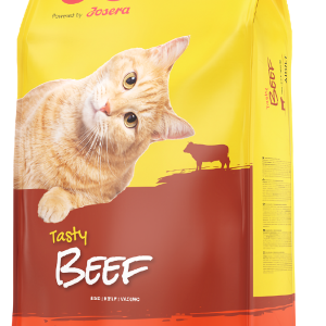 Сухий корм Josera JosiCat Tasty Beef повнораціонний корм для дорослих котів зі смаком яловичини, 18 кг
