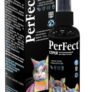 Спрей інсектоакарицидний PerFect (Перфект) 100 мл, Ветсинтез