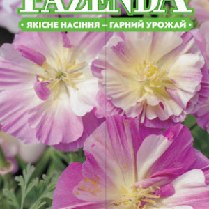 Насіння Квітів Ешольція Рожева махрова (однорічні) 0.2 г FAZENDA