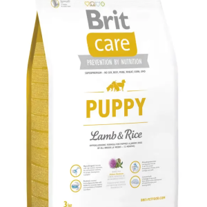 Сухий корм для цуценят усіх порід Бріт Brit Care Puppy All Breed Lamb & Rice 3 кг