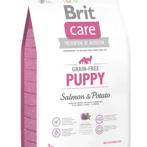 Сухий корм для цуценят Бріт Brit Care GF Puppy Salmon & Potato 3 кг
