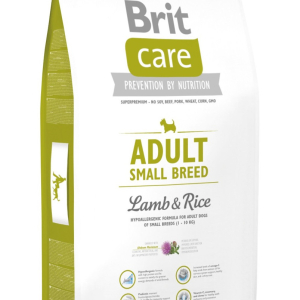 Сухий корм для дорослих собак дрібних порід Бріт Brit Care Adult Small Breed Lamb & Rice 7.5 кг