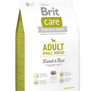 Сухий корм для дорослих собак дрібних порід Бріт Brit Care Adult Small Breed Lamb & Rice 1 кг