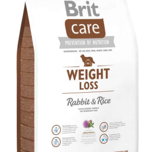 Сухий корм для собак із зайвою вагою Бріт Brit Care Weight Loss Rabbit & Rice 3 кг