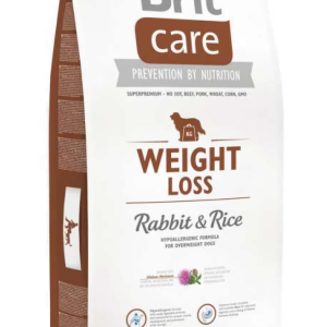 Сухий корм для собак із зайвою вагою Бріт Brit Care Weight Loss Rabbit & Rice 12 кг