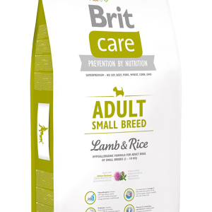 Корм для дорослих собак дрібних порід Бріт Brit Care Adult Small Breed Lamb & Rice з ягням і рисом 7.5 кг