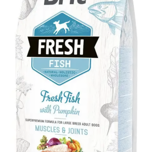 Сухий корм Бріт Brit Fresh Fish/Pumpkin Adult Large (риба/гарбуз) для дорослих собак великих порід, 2.5 кг