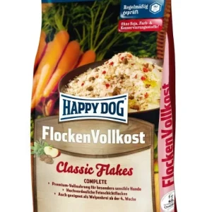 Сухой корм Happy Dog Flocken Vollkost для цуценят та дорослих собак у вигляді пластівців 10 кг