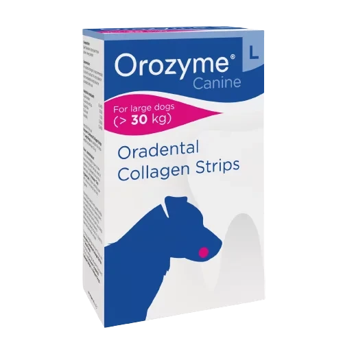 Жувальні смужки Orozyme L (Орозим) для гігієни ротової порожнини для собак від 30 кг