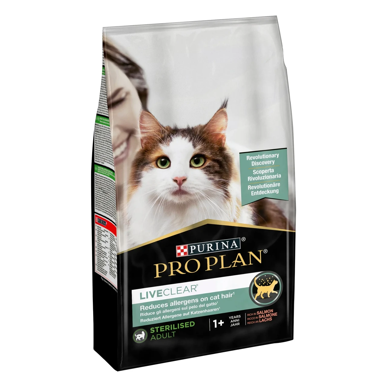 Сухий корм Purina Pro Plan LiveClear Sterilised Salmon із лососем для стерилізованих кішок 1.4 кг