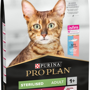Сухий корм для стерилізованих кішок Purina Pro Plan Sterilised Savoury Duo з тріскою та фореллю 10 кг