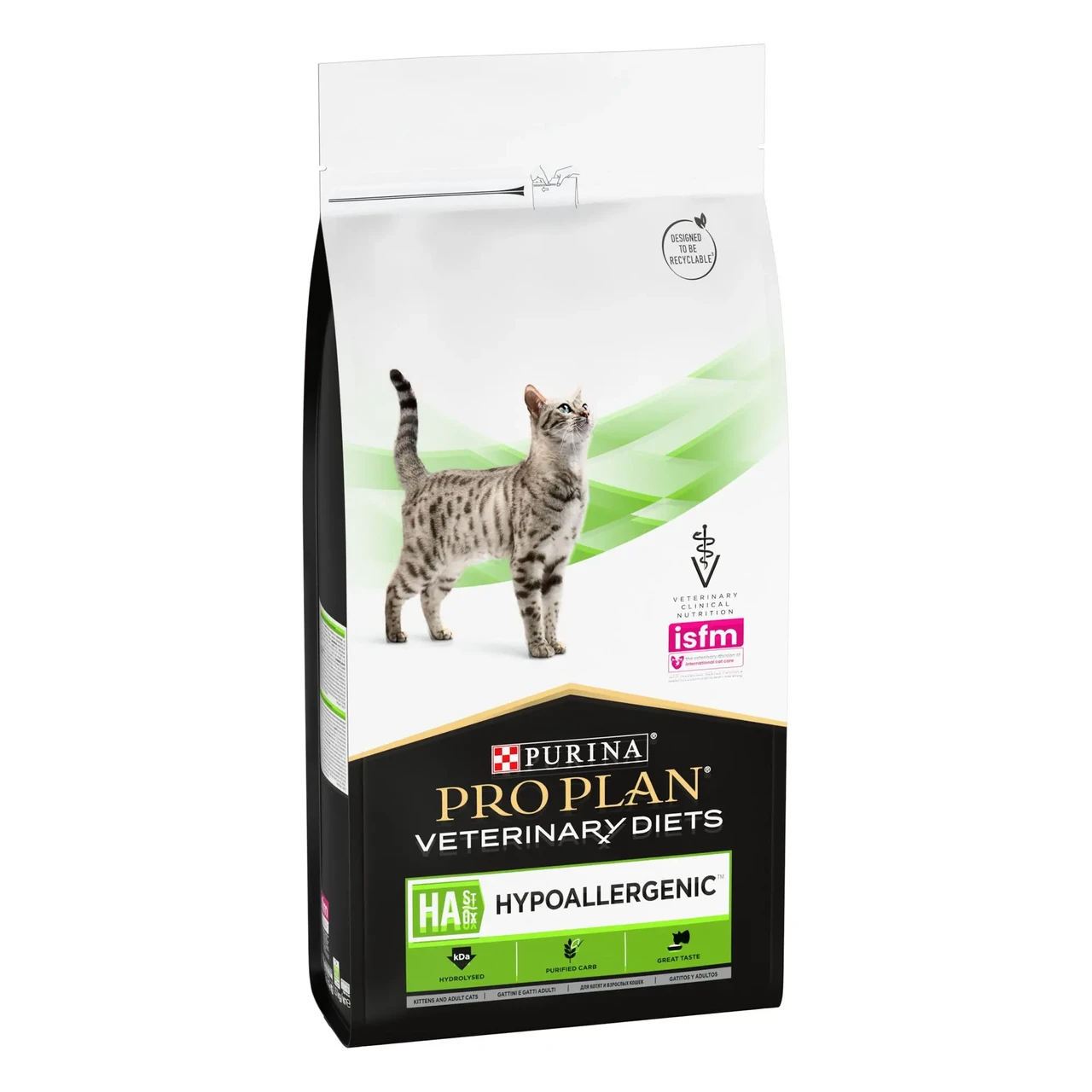 Сухий корм для кішок Purina Pro Plan Veterinary Diets HA Hypoallergenic 1.3 кг
