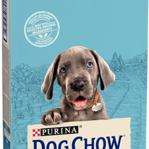 Сухий корм для цуценят великих порід Dog Chow Puppy Large Breed з індичкою, 14 кг